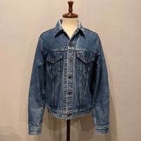 80s Lee 220-J デニムジャケット USA製 Size 42 濃紺 (S4050)