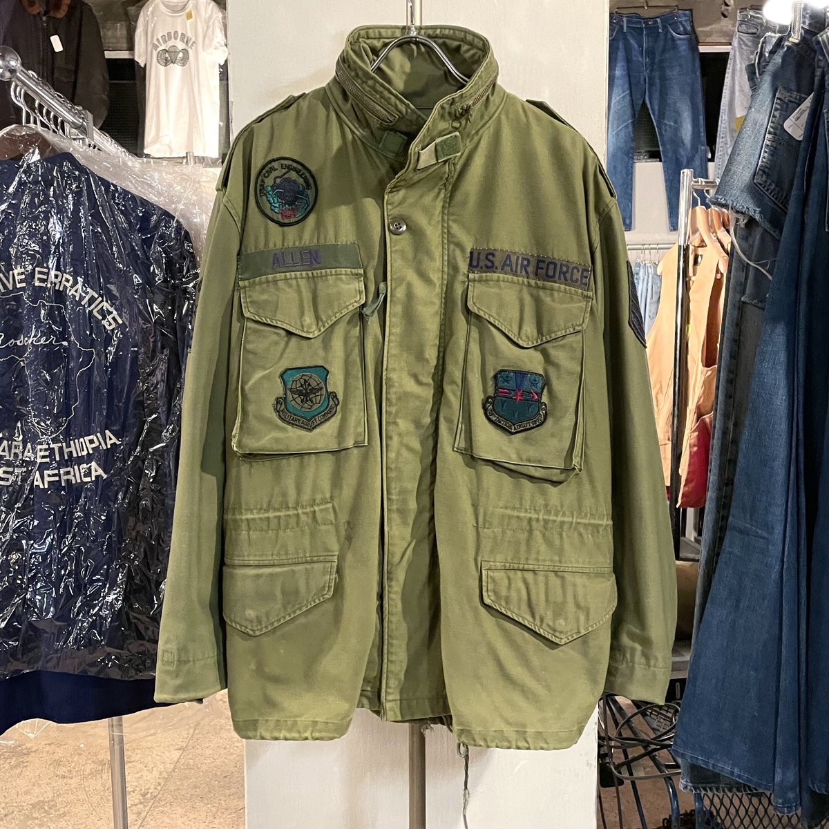 70s US AIR FORCE M-65 Field Jacket 3rdタイプ フィールド