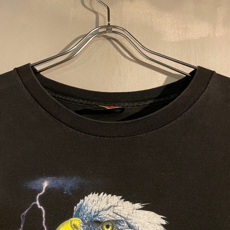 90s HARLEY-DAVIDSON S/S Tシャツ ハーレーT サンダー USA製 Si