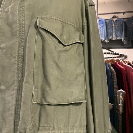 USMCR　M-51 Field Jacket　フィールドジャケット　バックステンシル　前期　CONMAR アルミジップ　フィールドジャケット　ミリタリージャケット　1952年　(S2514)
