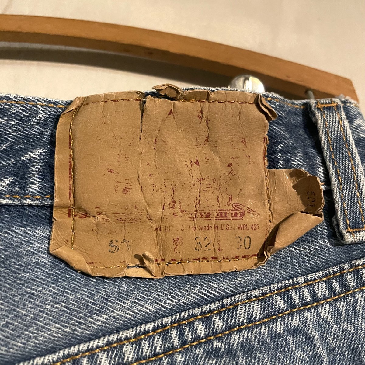 90s Levi's 501 リーバイス 31×30 デニムパンツ USA製 ボタン裏 90s Levi's 501 リーバイス 31×30 デニムパンツ USA製 ボタン裏