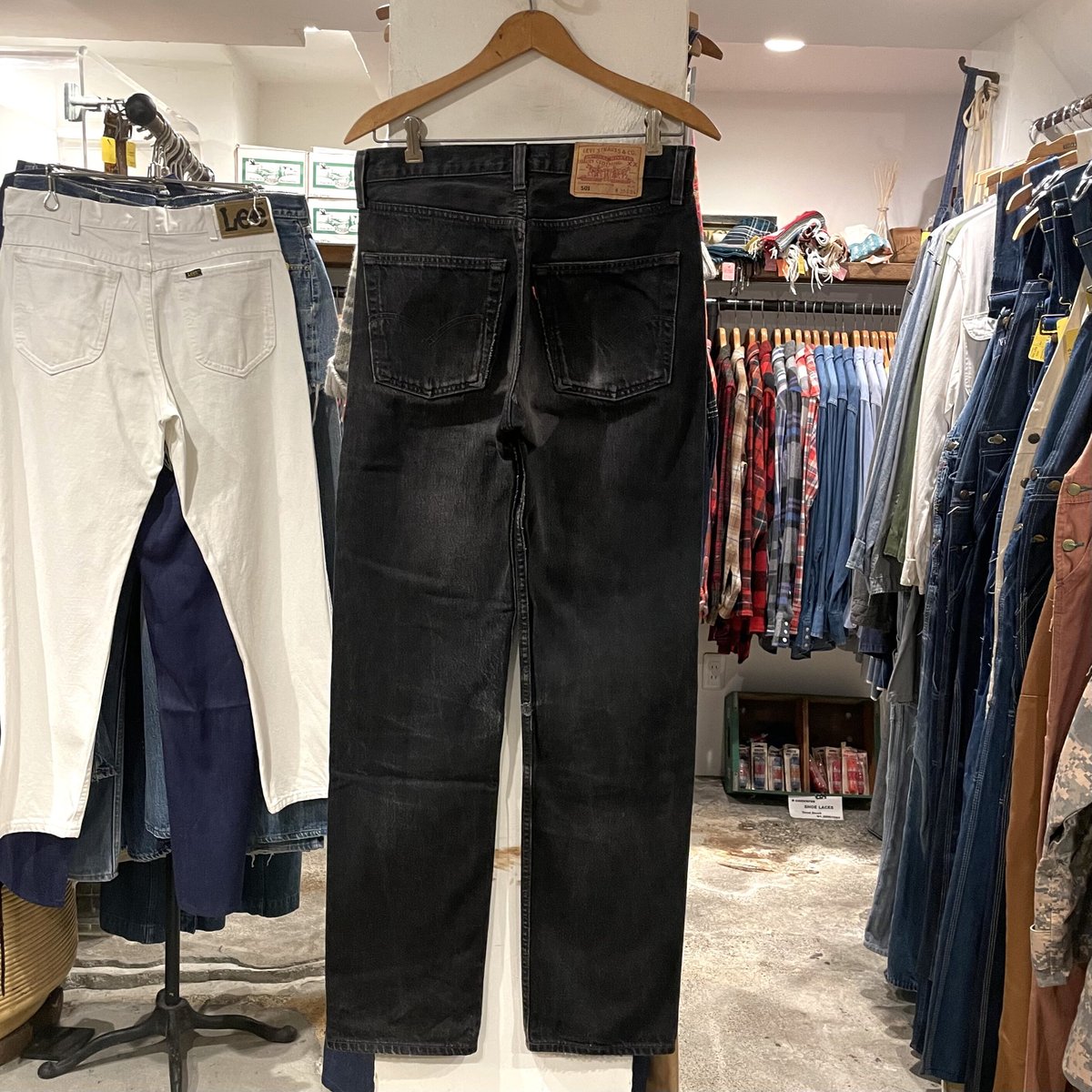Levi's 501 ブラックデニムパンツ ユーロリーバイス 雰囲気系 Levi's 501 ブラックデニムパンツ ユーロリーバイス 雰囲気系