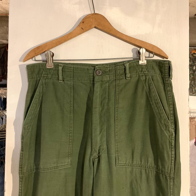 60s US ARMY ベイカーパンツ OG107 1968年 ミリタリーパンツ