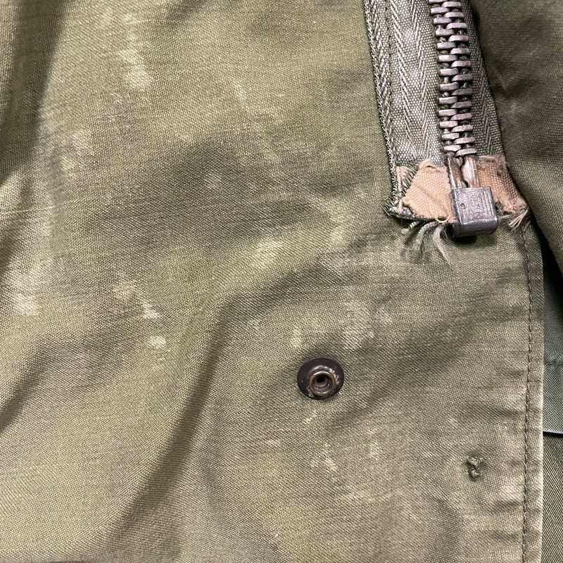 60s US ARMY M-65 Field Jacket 2ndタイプ アルミジップ フィー