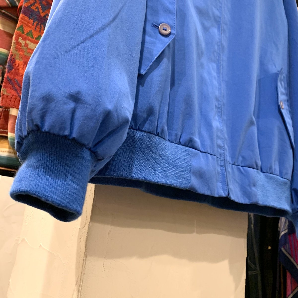 90s IZOD LACOSTE ハリントンジャケット スウィングトップ