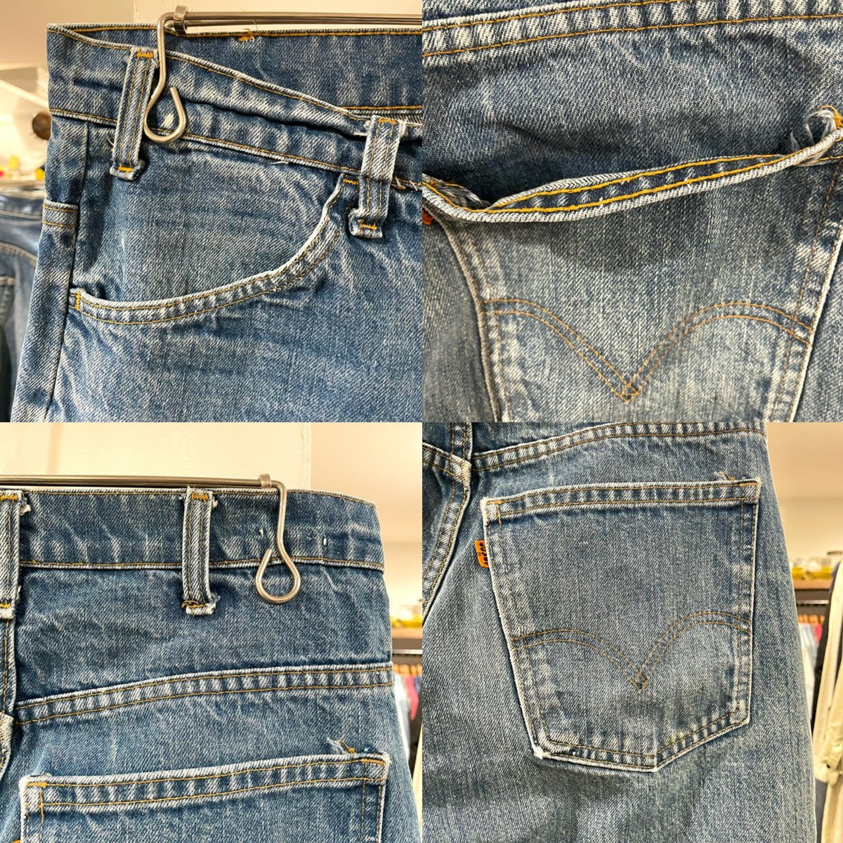 Levis 646 1979年 USA製 スモールe オレンジタブ ベルボトム Levis 646 1979年 USA製 スモールe オレンジタブ ベルボトム