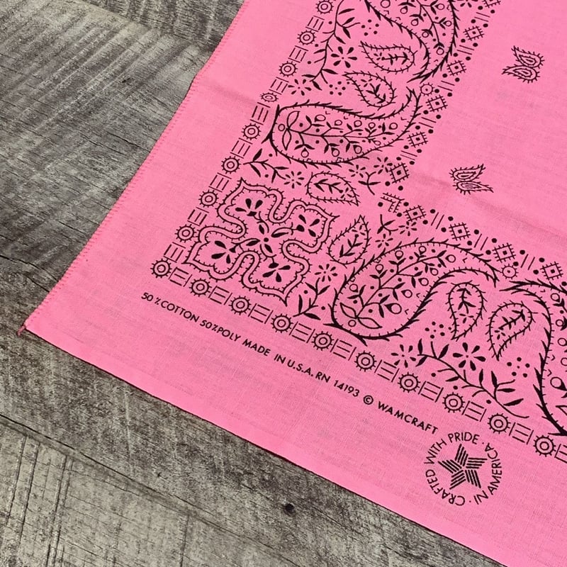 Bandana ヴィンテージバンダナ ネオンカラー USA製 新品 | DUFF