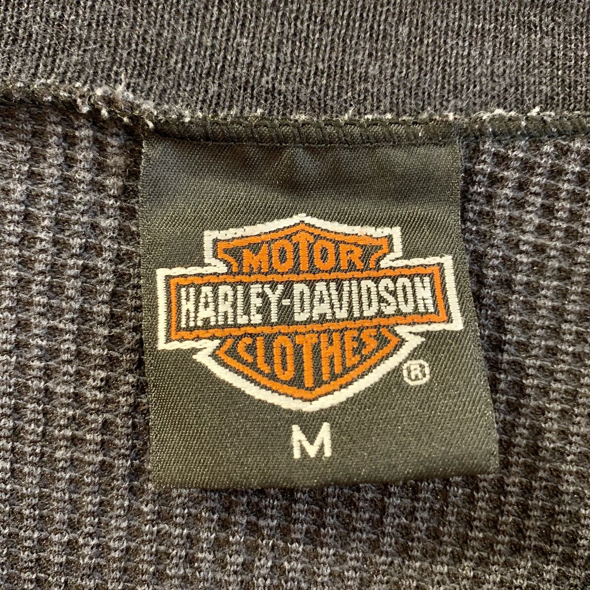 HARLEY-DAVIDSON MOTOR CLOTHES L/S サーマルTシャツ ワッフル HARLEY-DAVIDSON MOTOR CLOTHES L/S サーマルTシャツ ワッフル