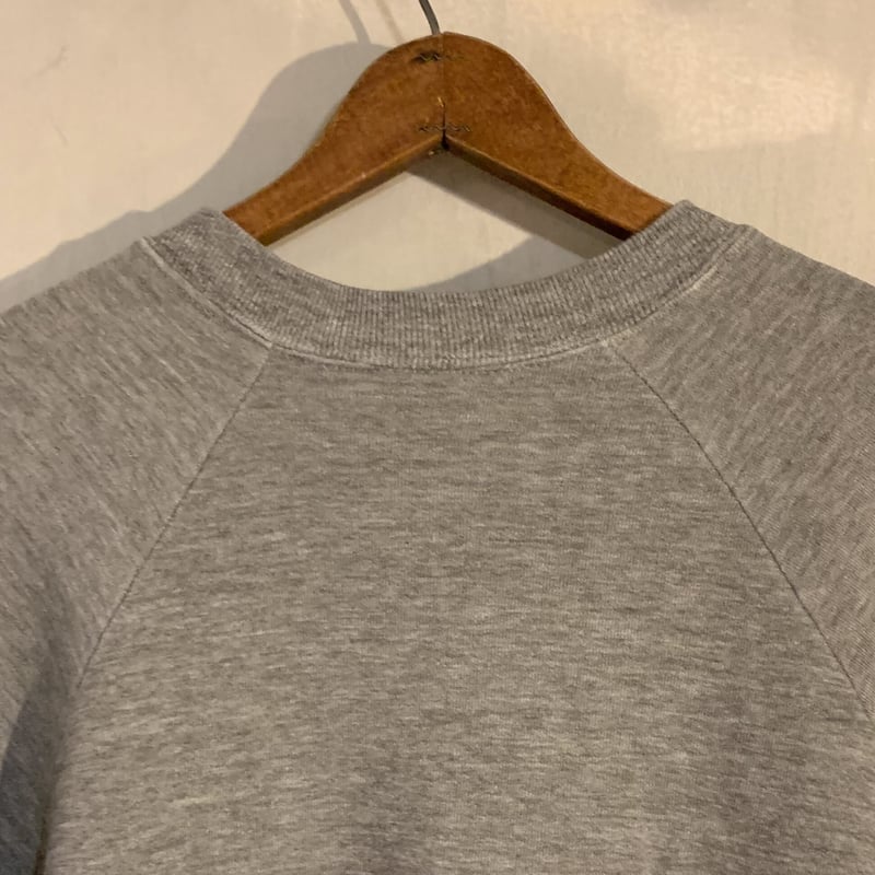 70s JERZEES L/S 無地スウェット ラグランスリーブ USA製 グレー 70s JERZEES L/S 無地スウェット ラグランスリーブ USA製 グレー