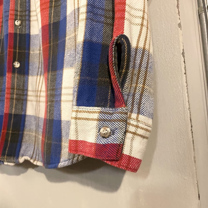 70s FIVE BROTHER ネルシャツ ファイブブラザー XL USA製