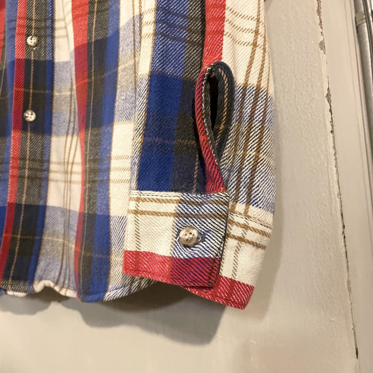 70s FIVE BROTHER ネルシャツ ファイブブラザー XL USA製