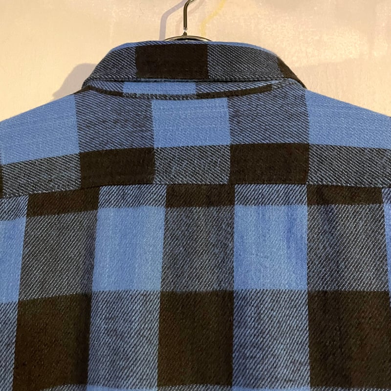 90s PRIVATE PROPERTY L/S ネルシャツ USA製 Size L コットン