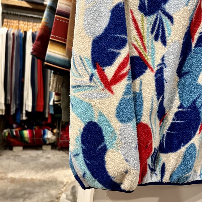 Patagonia シンチラスナップT パタゴニア 総柄 フリースジャケット