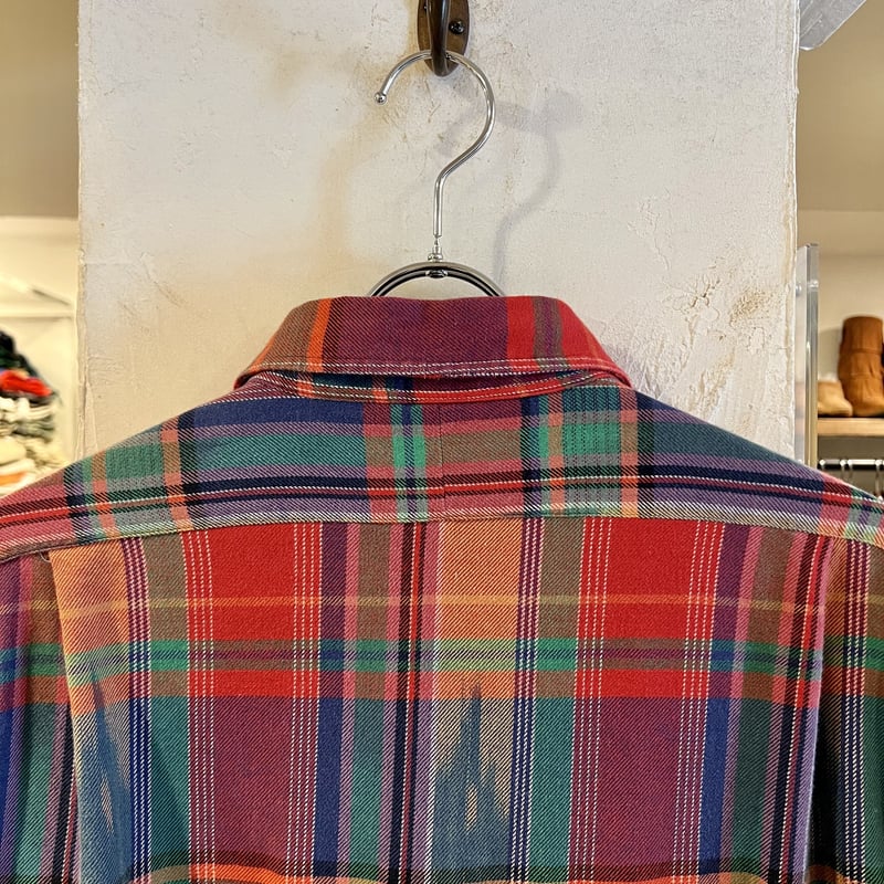 POLO by Ralph Lauren L/Sチェックネルシャツ ラルフローレン