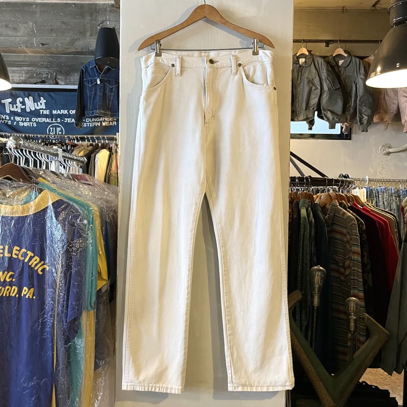 Wrangler 13MWZTN カラーデニムパンツ 32×32 タン ラングラー (S259
