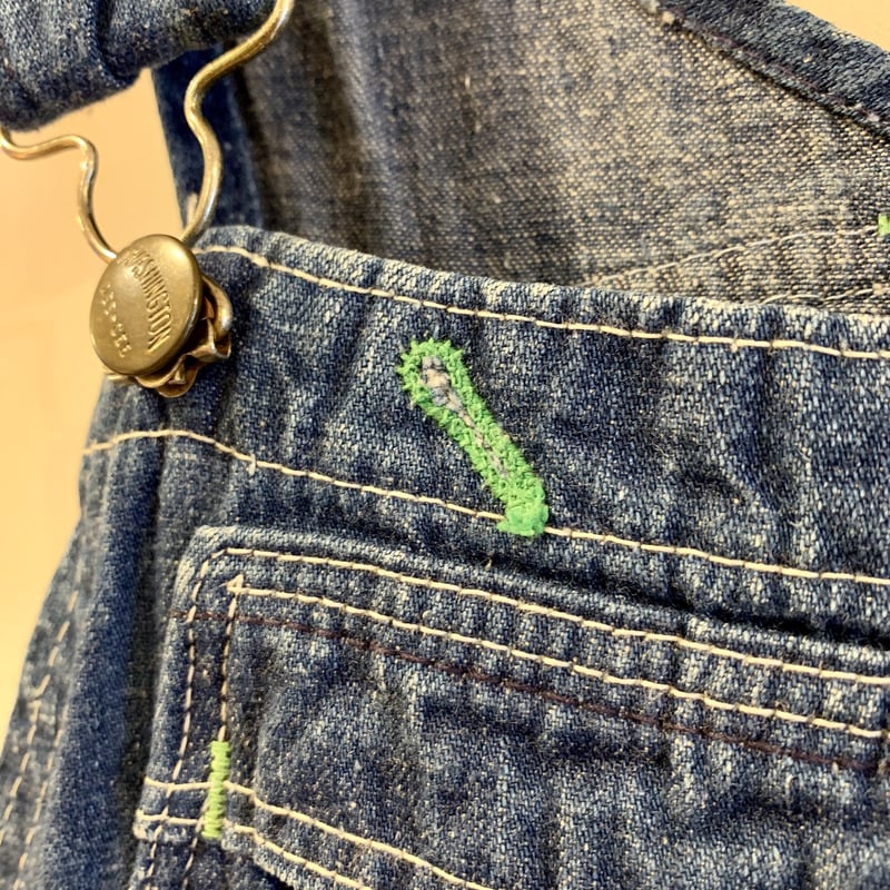 60s WASHINGTON DEE CEE デニム オーバーオール USA製 (S2193)