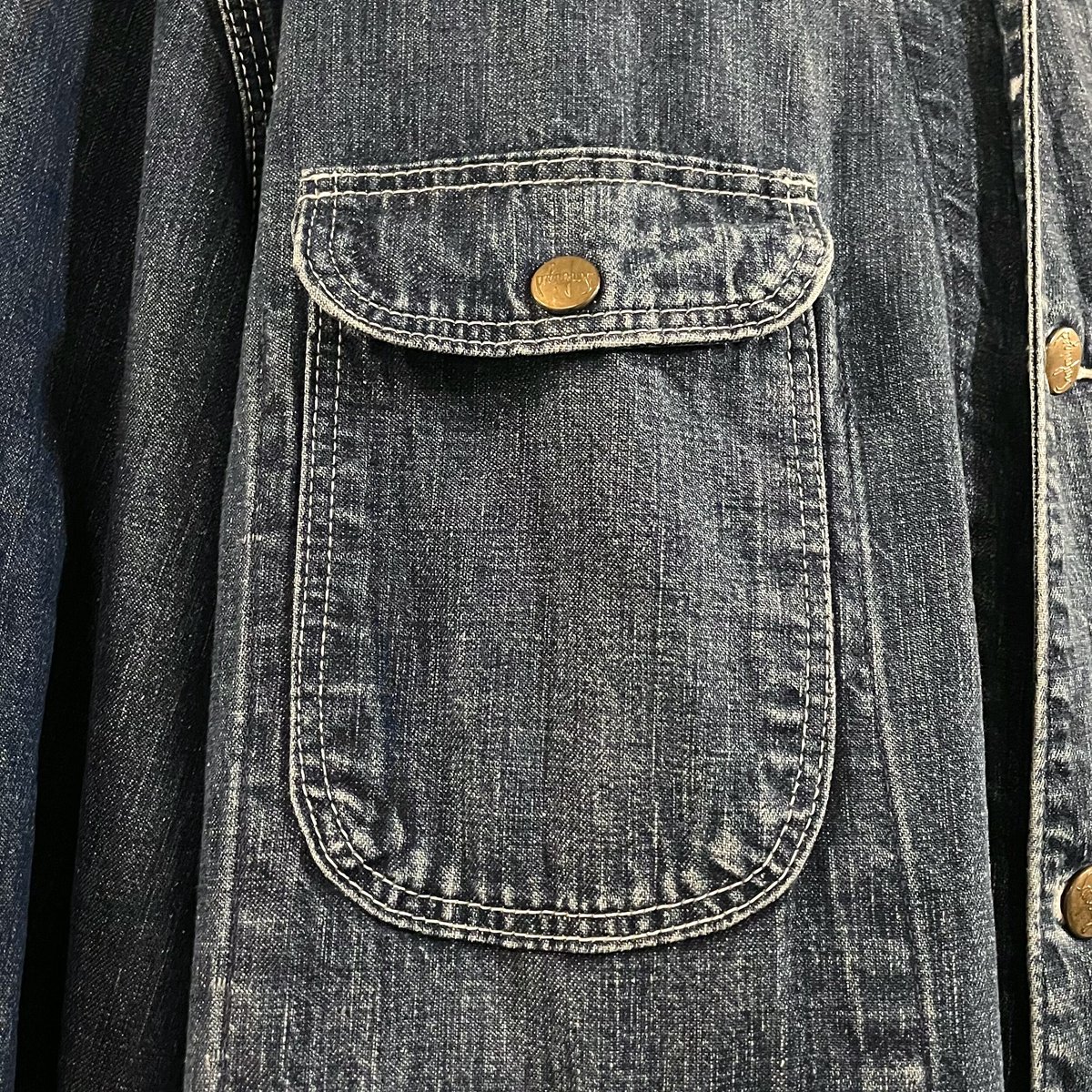 50s Vintage Denim Cover All デニムカバーオール インディゴ染 50s Vintage Denim Cover All デニムカバーオール インディゴ染