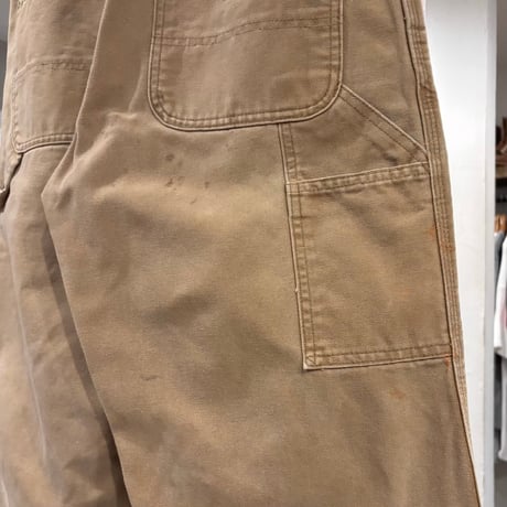 carhartt　ダック地　ペインターパンツ　カーハート　ブラウン　雰囲気系　32×31　(S5443)