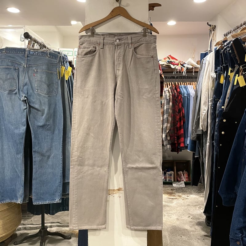 90s Levi's 501-0648 リーバイス501 カラーデニム グレー USA製 90s Levi's 501-0648 リーバイス501 カラーデニム グレー USA製