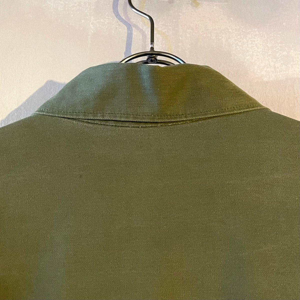 50s US MILITARY ユーティリティシャツ 筒袖1st Type 前期 OG 107