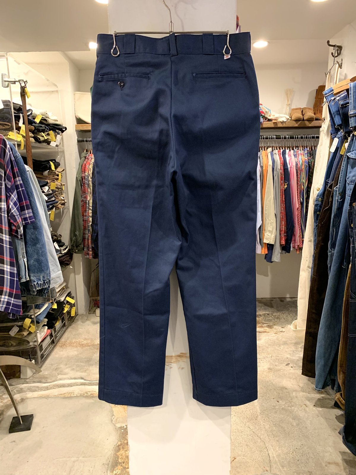 90s Dickies ディッキーズ ワークパンツ 31×30 ネイビー USA製