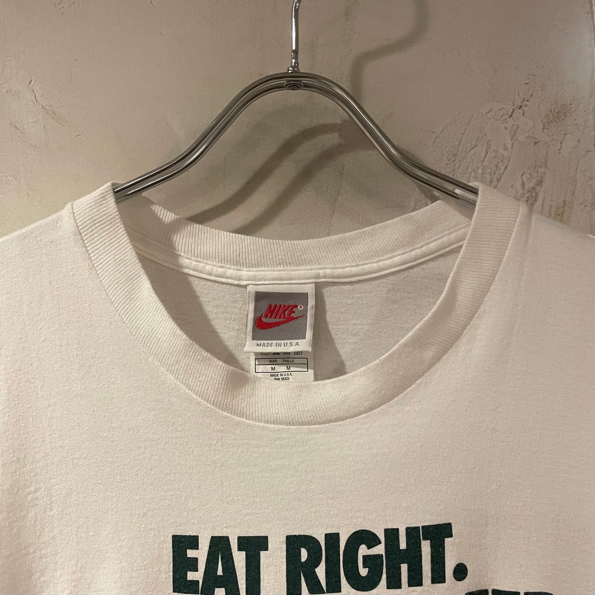 90s NIKE S/S Tシャツ 銀タグ USA製 Size M プリントTシャツ 90s NIKE S/S Tシャツ 銀タグ USA製 Size M プリントTシャツ