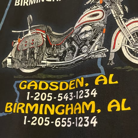 90s　HARLEY-DAVIDSON　S/S Tシャツ　ハーレーT　USA製　Size XL　©1996　(S4903)