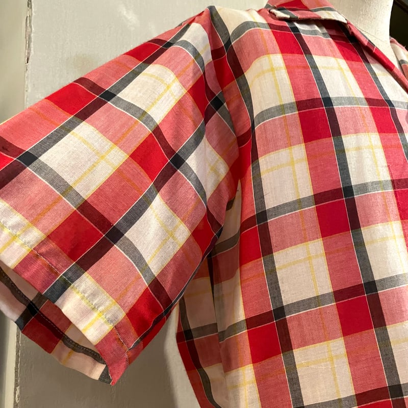 60s TOWNCRAFT Vintage S/S Shirt Size S ボックスシルエッ 60s TOWNCRAFT Vintage S/S Shirt Size S ボックスシルエッ