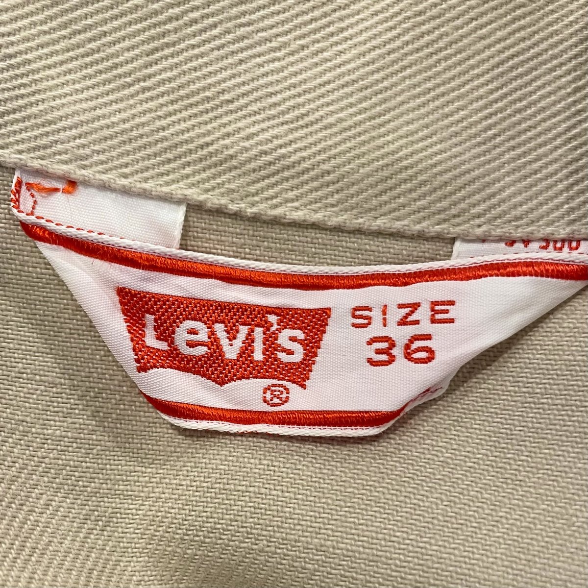 Levis 70505-1022 70s コットンツイルジャケット USA製 Levis 70505-1022 70s コットンツイルジャケット USA製