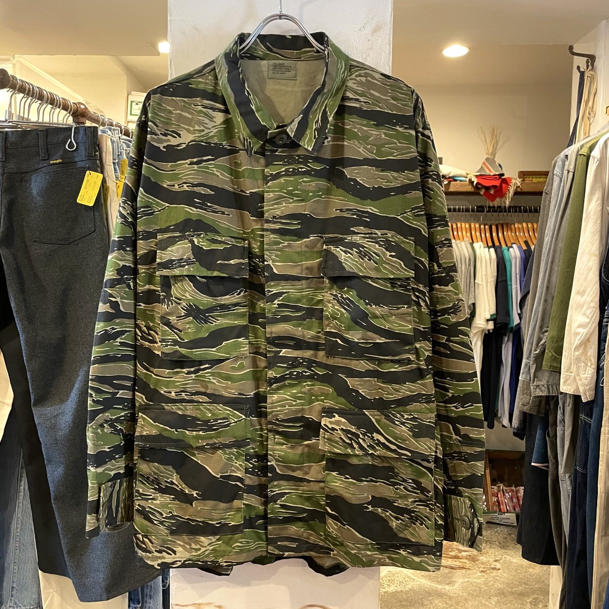 TRU-SPEC Tiger Stripes タイガーカモ BDUジャケット DEAD STO TRU-SPEC Tiger Stripes タイガーカモ BDUジャケット DEAD STO