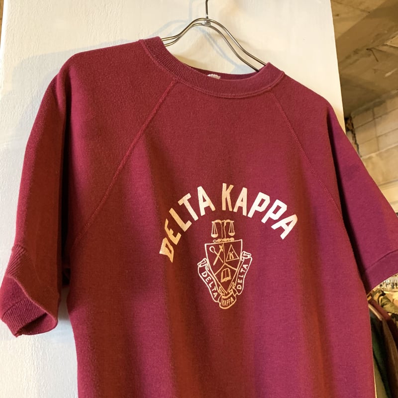 70s S/S Vintage Sweat Shirt ヴィンテージスウェット DELTA K 70s S/S Vintage Sweat Shirt ヴィンテージスウェット DELTA K