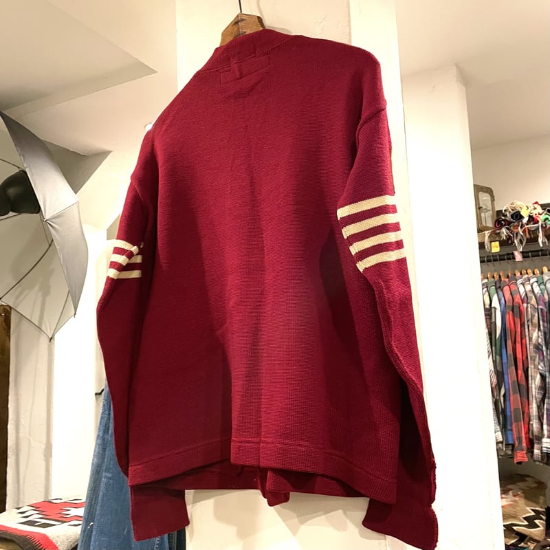 50~60's Dehen ヴィンテージ レタードカーディガン 50's Dehen Vintage Lettered Cardigan ヴィンテージレタード