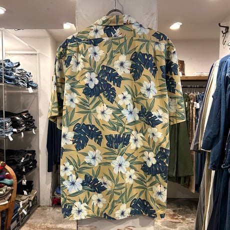 Polo by Ralph Lauren　S/S オープンカラーシャツ　CLAYTON　Size M　ポロ ラルフローレン　ハワイアンシャツ　(S5628)