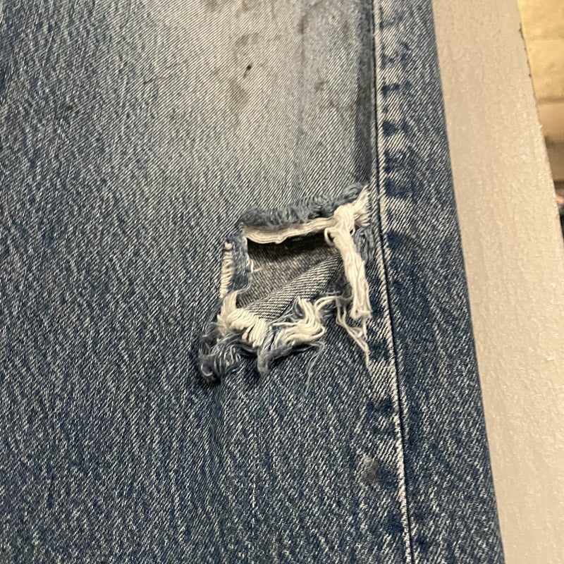 90s Levi's 501 0116 デニムパンツ 32×33 ナイロンフットボタン