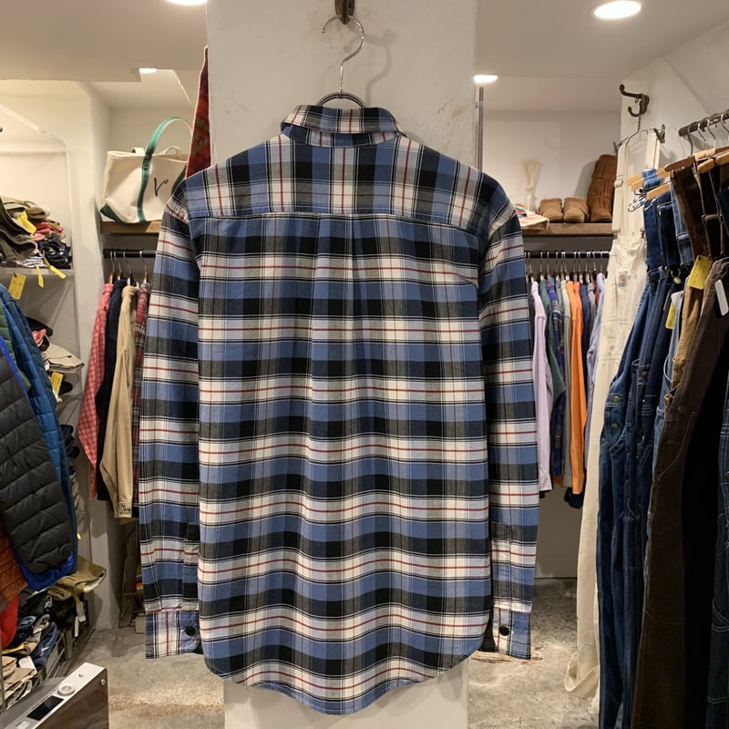 90s POLO SPORT L/S コットンシャツ チェック柄 ラルフローレン