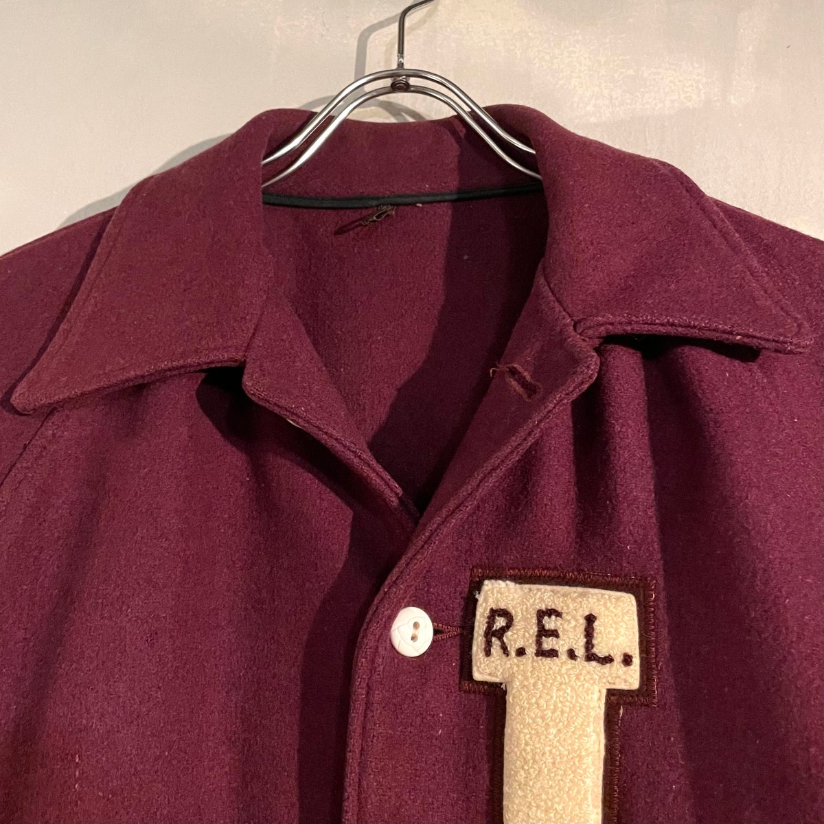 50s award jacket ボタスタ 50s HOLT'S VINTAGE AWARD JACKET ボタスタ ヴィンテージジャケッ