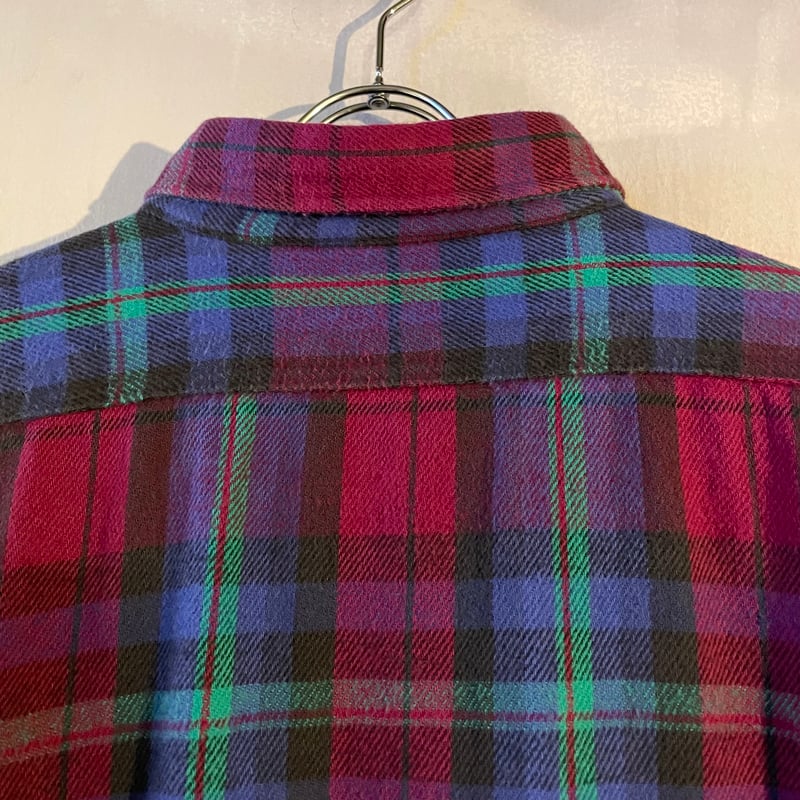 70s FIVE BROTHER L/S ネルシャツ USA製 Size XL ファイブブラザ