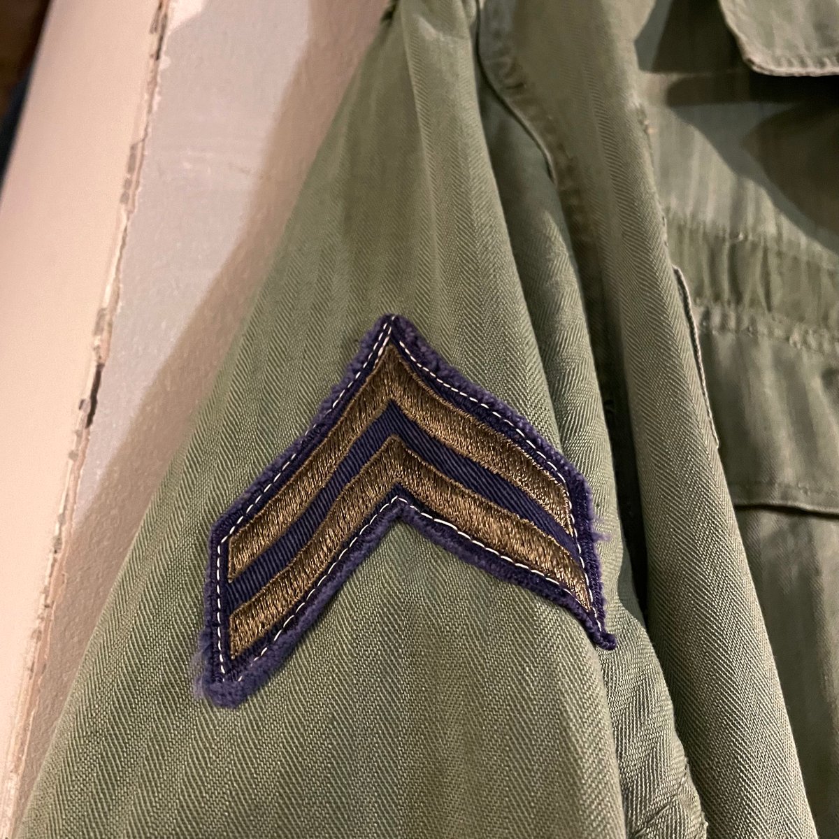 40s~ US ARMY M-47 HBT JACKET ヘリンボーンツイルジャケット AIR