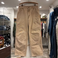 carhartt　ダック地　ペインターパンツ　カーハート　ブラウン　雰囲気系　33×31　(S5442)