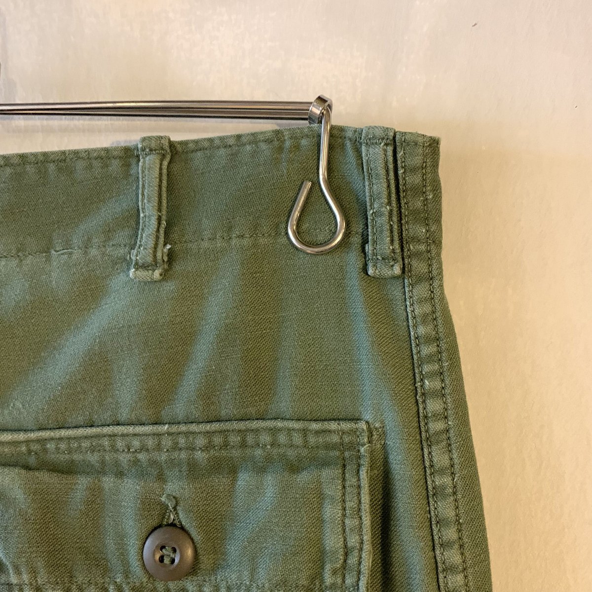 60s US ARMY ベイカーパンツ OG 107 COTTON SATTEN PANTS