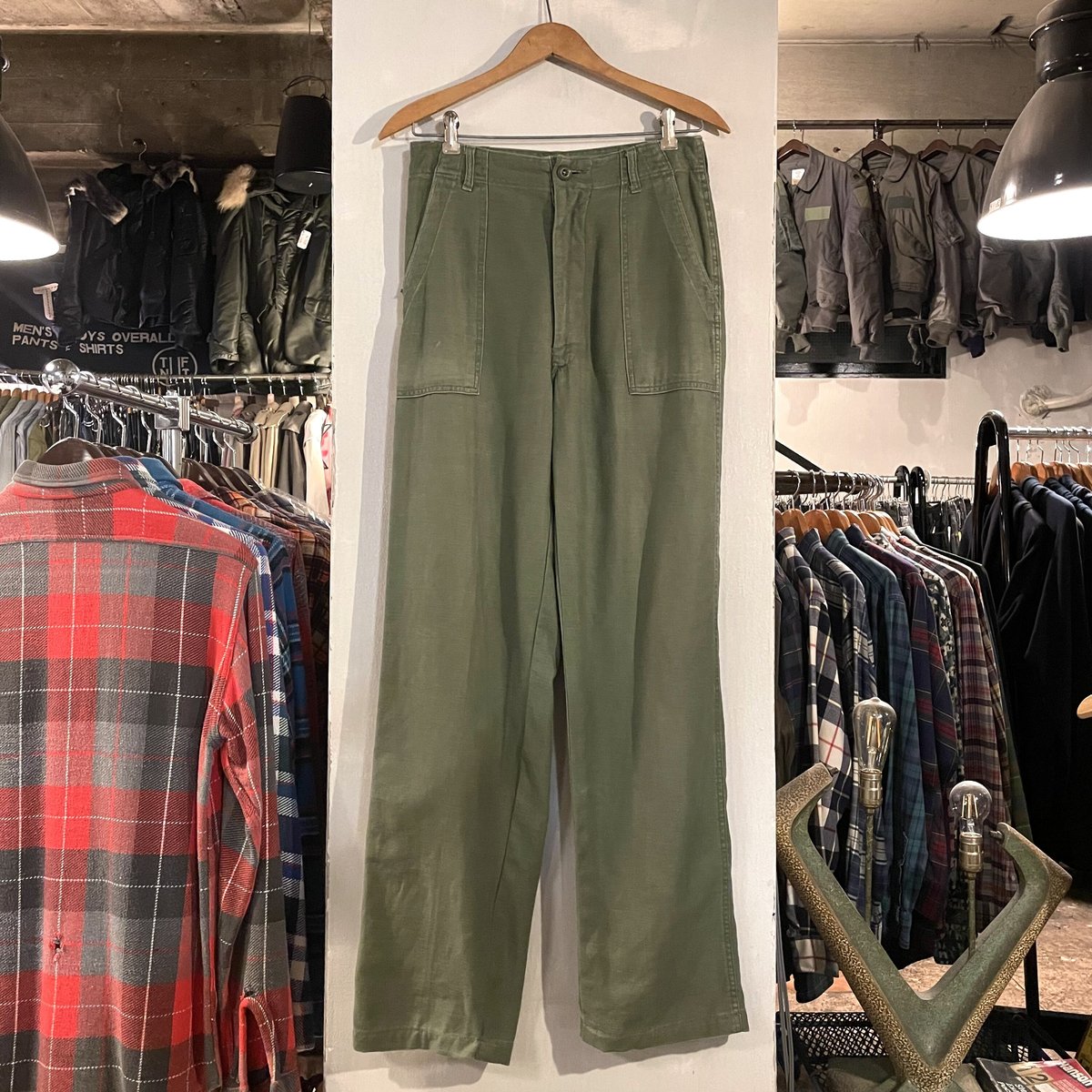 70s US ARMY ベイカーパンツ 28×31 SWIFT ZIP OG107 COTTO 70s US ARMY ベイカーパンツ 28×31 SWIFT ZIP OG107 COTTO