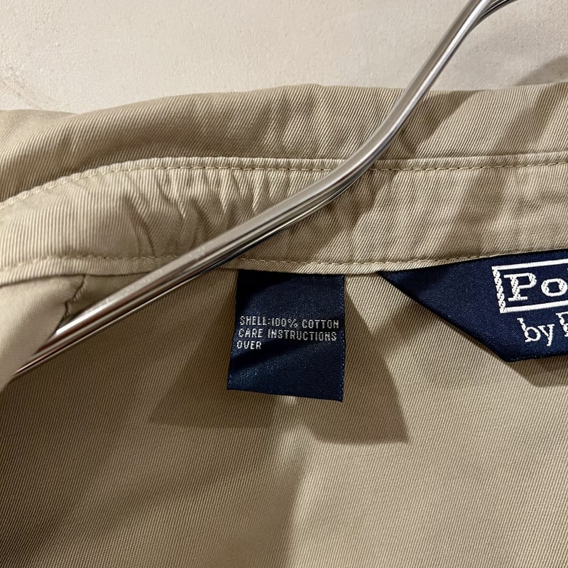 90s Polo Ralph Lauren スウィングトップ ラルフローレン ベージュ XL