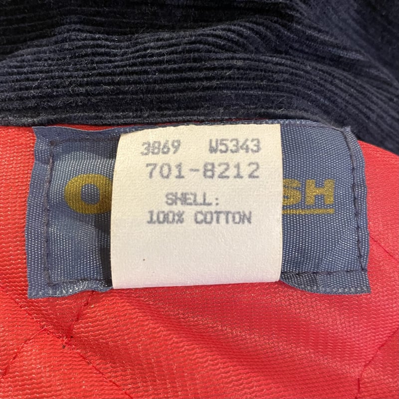 70s OSHKOSH デニムジャケット キルティングライナー IDEAL ZIP