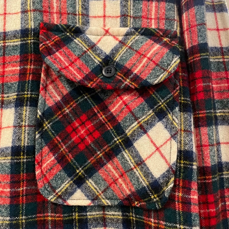 70s ビンテージ pendleton ペンドルトン ウールシャツUSA 70s USA製 PENDLETONペンドルトン AUTHENTIC ROBINSON DRESS
