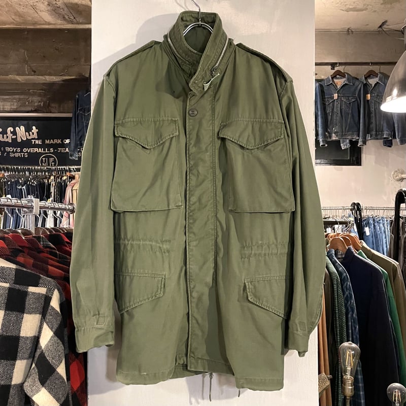 70s US ARMY M-65 Field Jacket 2ndタイプ アルミジップ フィー