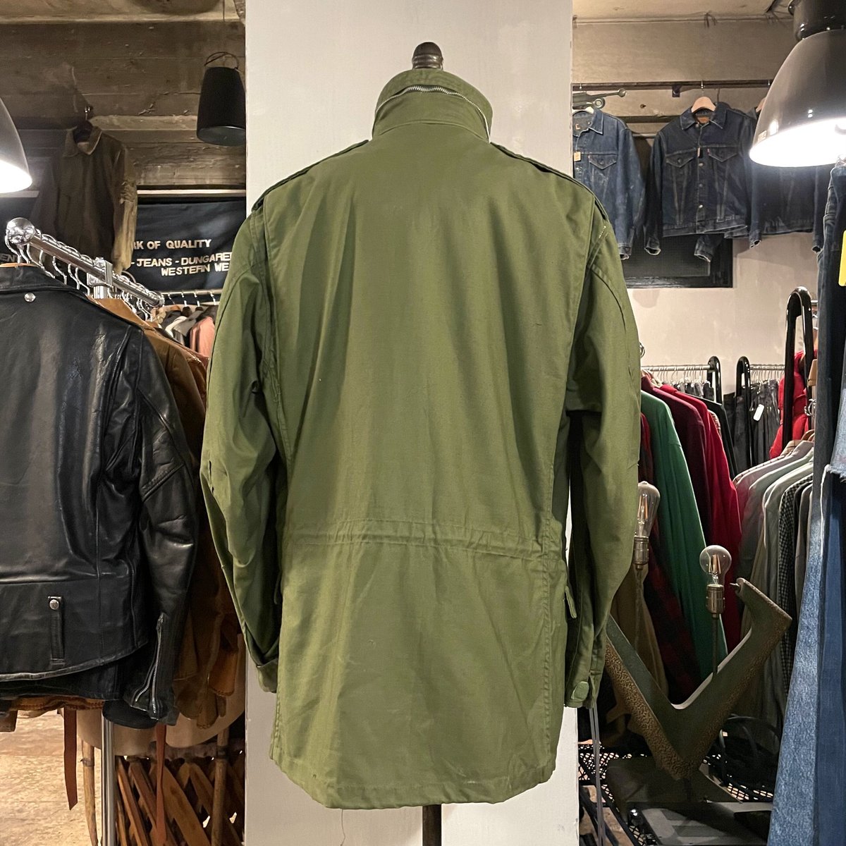 60s US ARMY M-65 Field Jacket 2ndタイプ アルミジップ DEA
