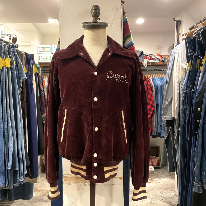 50s EMPIRE Vintage Award Jacket スタジャン コーデュロイジャケ 50s EMPIRE Vintage Award Jacket スタジャン コーデュロイジャケ