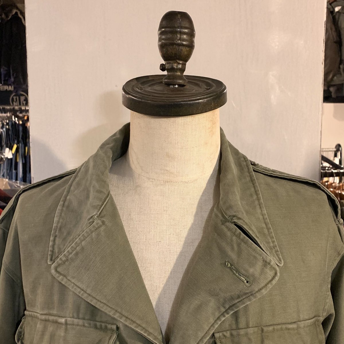 40s US ARMY M-1943 Field Jacket フィールドジャケット ミリタリ