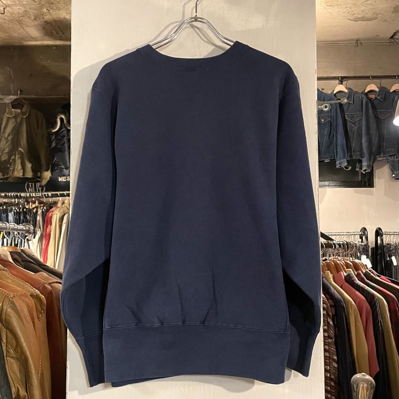 90s Champion リバースウィーブ REVERSE WEAVE USA製 ネイビー チ