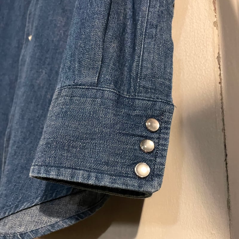 vintage 70s lee ウェスタンデニムジャケット M 米国製 70s Lee L/S